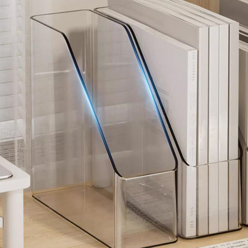 Soporte Para Libros En Forma De H, Estante Acrílico Para Esc