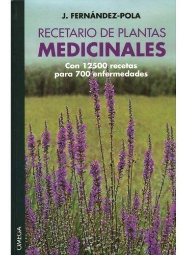 Libro Recetario Plantas Medicinales