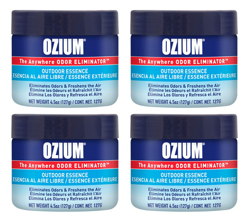 Ozium - Gel Eliminador De Olores Para El Hogar, 4.5 Oz, 1 Un