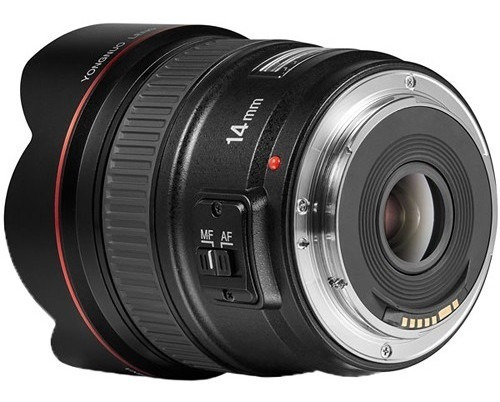 Lente Yongnuo Yn14mm F2.8c Gran Angular 14mm F2.8 Canon Dslr