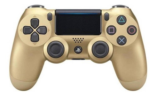 Imagen 1 de 3 de Control joystick inalámbrico Sony PlayStation Dualshock 4 gold