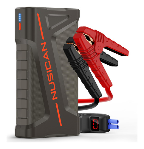 Arrancador De Batería Nusican N16 2000a 12v 18000mah Led