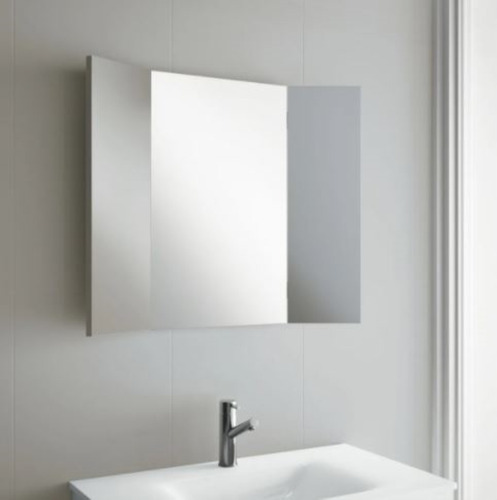 Imagen 3 de 10 de Espejo Reflejar Triptico Baño Moderno Tocador Maquillaje 3mm