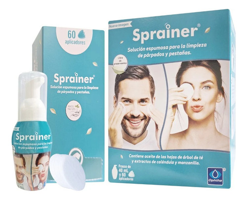 Sprainer Parpados X 40 Ml X 60 Aplicaciones