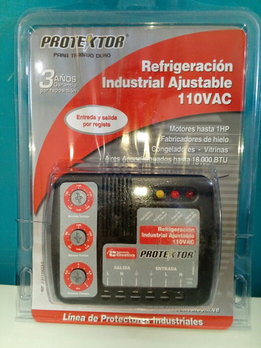 Protector Refrigeración Industrial Ajustable 110v