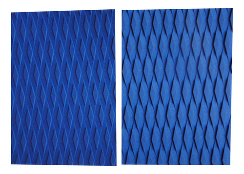 2x Almohadilla De Deck Grip Para De Surf Kiteboard Azul