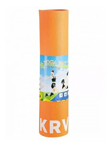 Imagen 4 de 8 de Colchoneta Mat 6 Mm Para Yoga Pilates Fitness Pvc Aislante