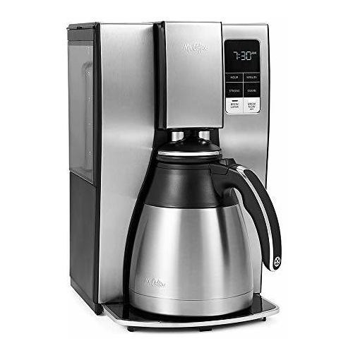 Mr. Coffee Cafetera Térmica Programable De 10 Tazas, Acero I