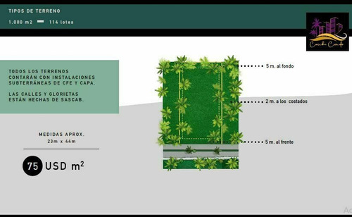 Imagen 13 de 17 de Lotes Residenciales En Fraccionamiento Ecológico!!! Tulum!!!