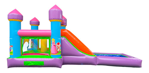 Inflable Brincolin Castillo Con Resbaladilla Ácuatico Msi