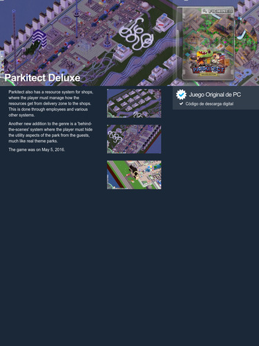 Parkitect Deluxe - Descarga Digital - Pc #50853