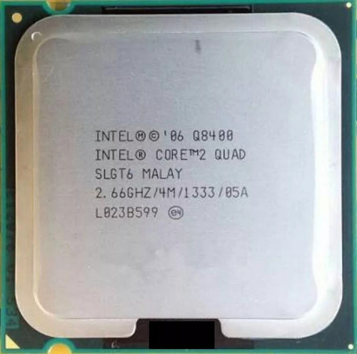 Imagem 2 de 2 de Processador Lga Socket 775 Intel Core2 Quad Q8400 2.66ghz