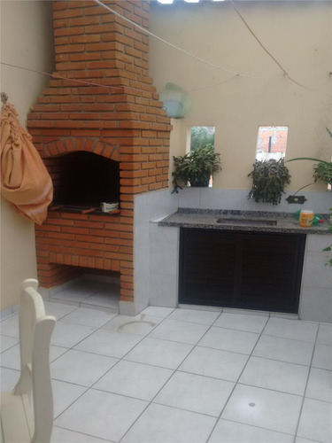 Imagem 8 de 21 de Lindo Sobrado À Venda - 3 Quartos - 2 Vagas - Bairro Cristiane - Santo André - Sp - 32355