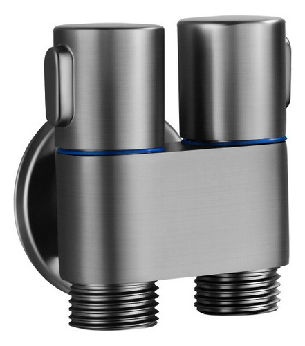 Válvula Angular Doble Salida Y Llave Para Wc