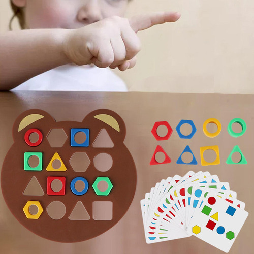 Para Juego Combinación Formas Juguete Sin Campana