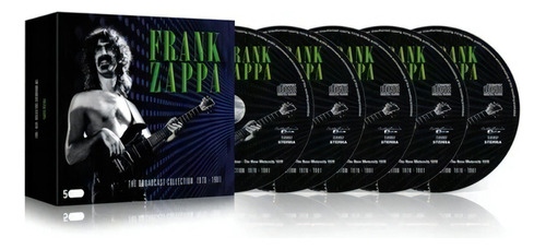 Frank Zappa A Coleção Broadcast 1970 1981 5cd Smbv