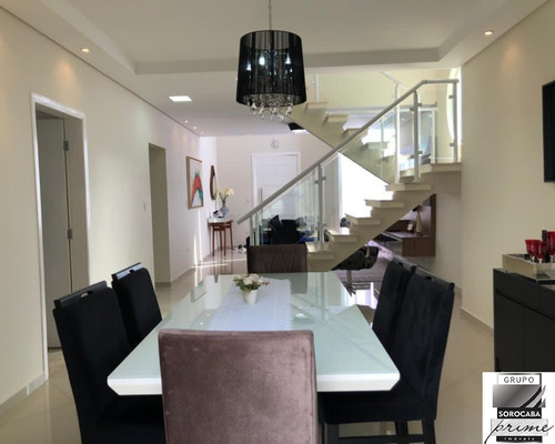 Imagem 11 de 30 de Sobrado Com 3 Dormitórios À Venda, 253 M² Por R$ 1.290.000 - Condomínio Vila Dos Inglezes - Sorocaba/sp - Ca00115 - 68857662