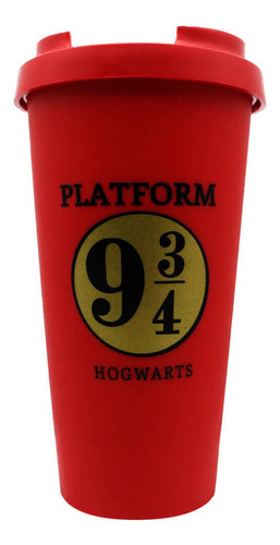 Copo Viagem C/tampa 500ml Hogwarts Express