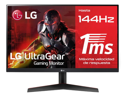 Monitor Gamer LG 24  Ultragear 24gn600 Fhd 144hz Freesync