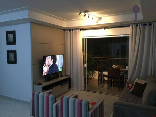Imagem 1 de 30 de Apartamento 3 Dormitórios À Venda, 112m², Edifício Van Gogh, Pq. Campolim Em Sorocaba/sp - Ap0940