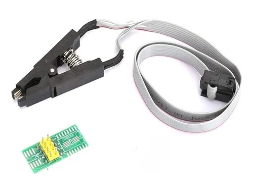 comprar Pinza Smd Soic8 Para Programador Memoria Bios Eeprom Spi Dxa