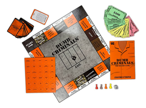 University Games, Juego De Mesa De Criminales Tontos, Para