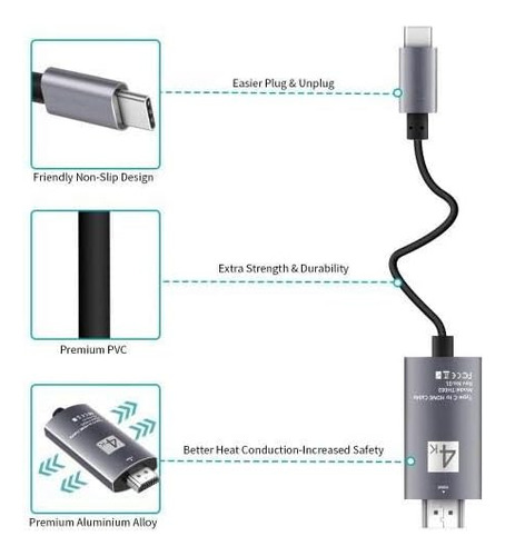 Cable Boxwave Compatible Con LG G7 Thinq - Cable Smartdispla