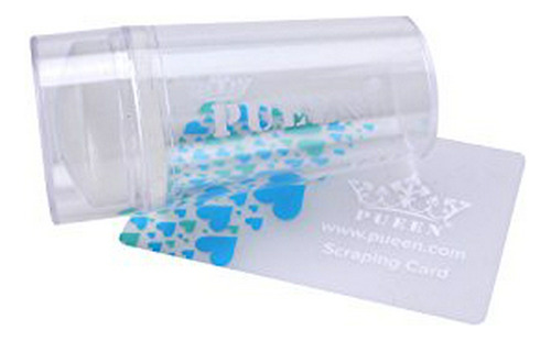 Equipo Para Decorar Uñas Pueen Nail Art Clear See-thru Juego