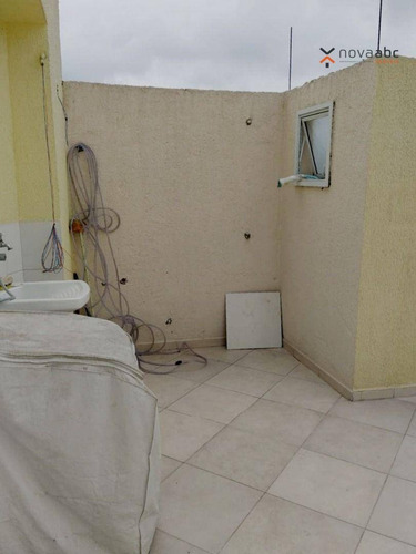 Imagem 23 de 24 de Cobertura Com 2 Dormitórios À Venda, 55 M² Por R$ 410.000 - Vila Guaraciaba - Santo André/sp - Co1205