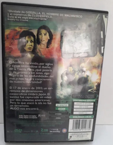 Imagen 4 de 4 de Monstruo / Dvd / Eric Forsberg / Yhosi Ando, Erin Sullivan