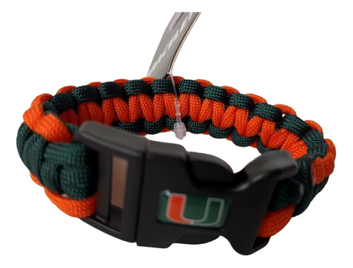 Pulsera Paracord - Oficial Ncaa - Varios Equipos