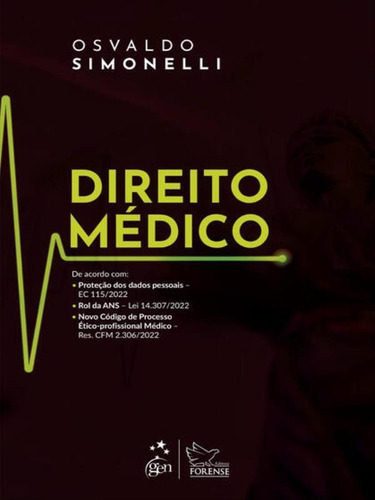 Direito Médico, De Simonelli, Osvaldo. Editora Forense, Capa Mole Em Português