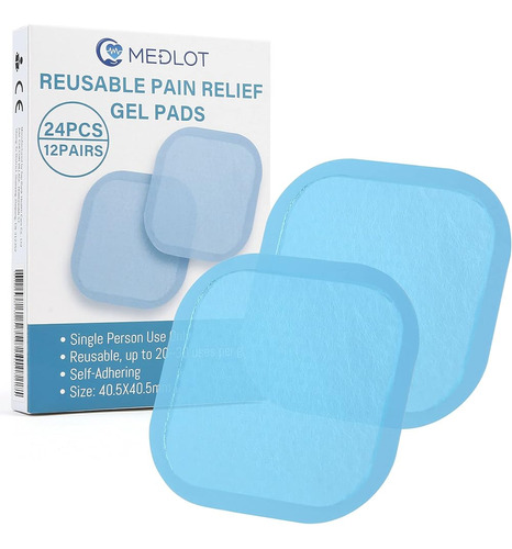 Medlot Tens Gel Pads Recambios Compatibles Con Omron Heat Pa