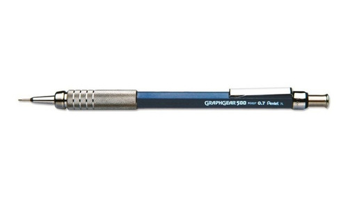 Lapiseira Pentel Graphgear 500  Azul Marinho Pg527-c - 0,7mm