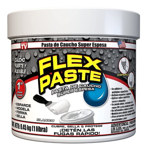 Flex Paste Sellador Blanco 450g