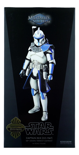 Sideshow Star Wars Clone Captain Rex Exclusive Edition 1:6