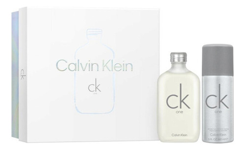 Set Calvin Klein Ck One Unisex 100ml Edt (2pzas)