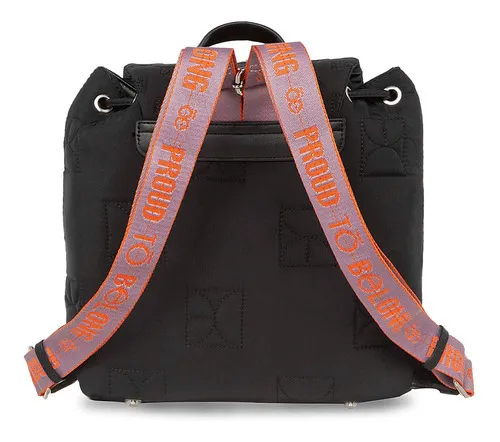Bolsa Mochila Cloe Para Mujer Acolchada Con Monograma MercadoLibre