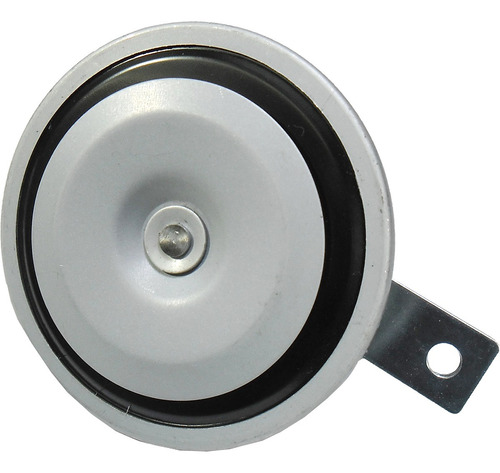 Bocina Gris Galleta Grande 12v