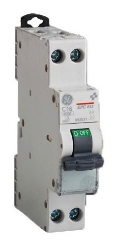 Llave Térmica Bipolar En Un Modulo 10a 6ka 2x 10a Epc G.e