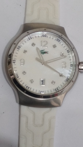 Relógio Lacoste Quartz Lc09. 3.14. 0060 Mostrador Madrepérol