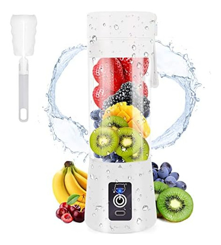 Licuadora Portátil, Mini Licuadora Personal De Jugo, Vaso Ex
