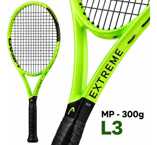 Raquete De Tenis Head Extreme Mp New 2026 - 300g - L3 Verde L3
