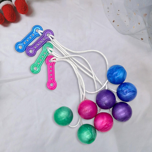 3 Brinquedo De Bola De Corda De Balanço De Mão Com Luz