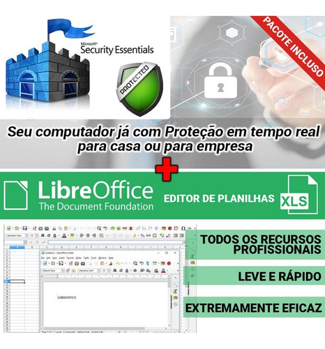 Computador Prime Intel Dual Core 4gb Hd 500gb Windows 7 Wifi