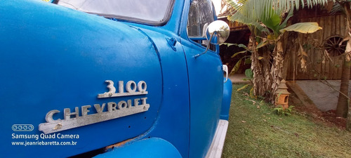 Chevrolet 3100 1951 Boca De Sapo 5 Janelas Cabine Canadense