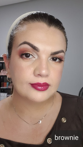 Cream Tint Choco Fun Fenzza Gloss Batom Líquido 4 Cores Brownie