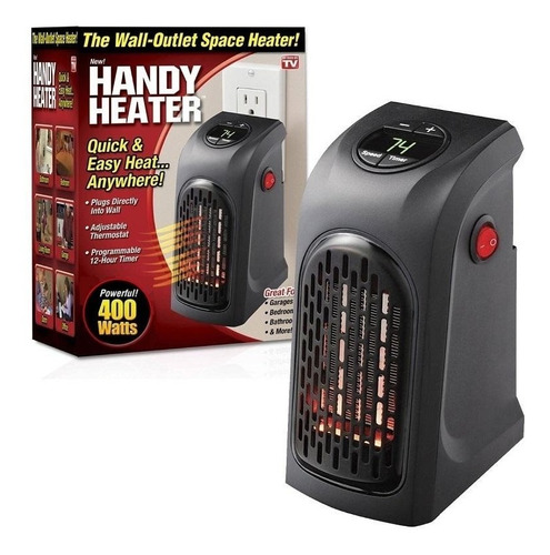 Calentador Ambiente Para Pared Electrico Handy Heater Bd-167