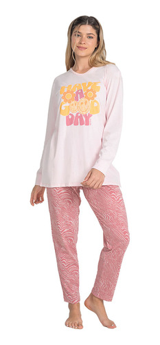Pijama Juvenil Good Day Talles Especiales Art 2005