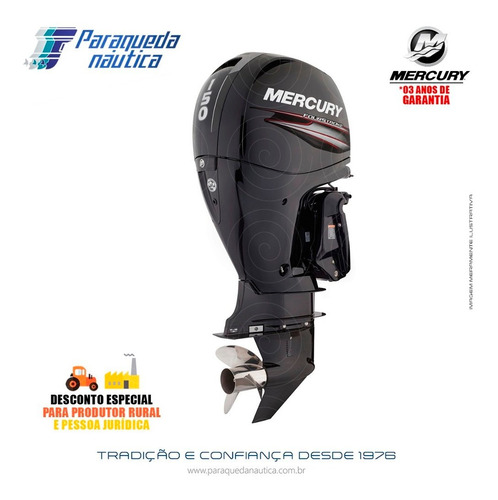 Motor De Popa Mercury 4 Tempos 150hp L 3.0l Efi